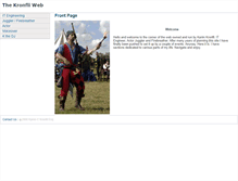 Tablet Screenshot of kronfli.co.uk